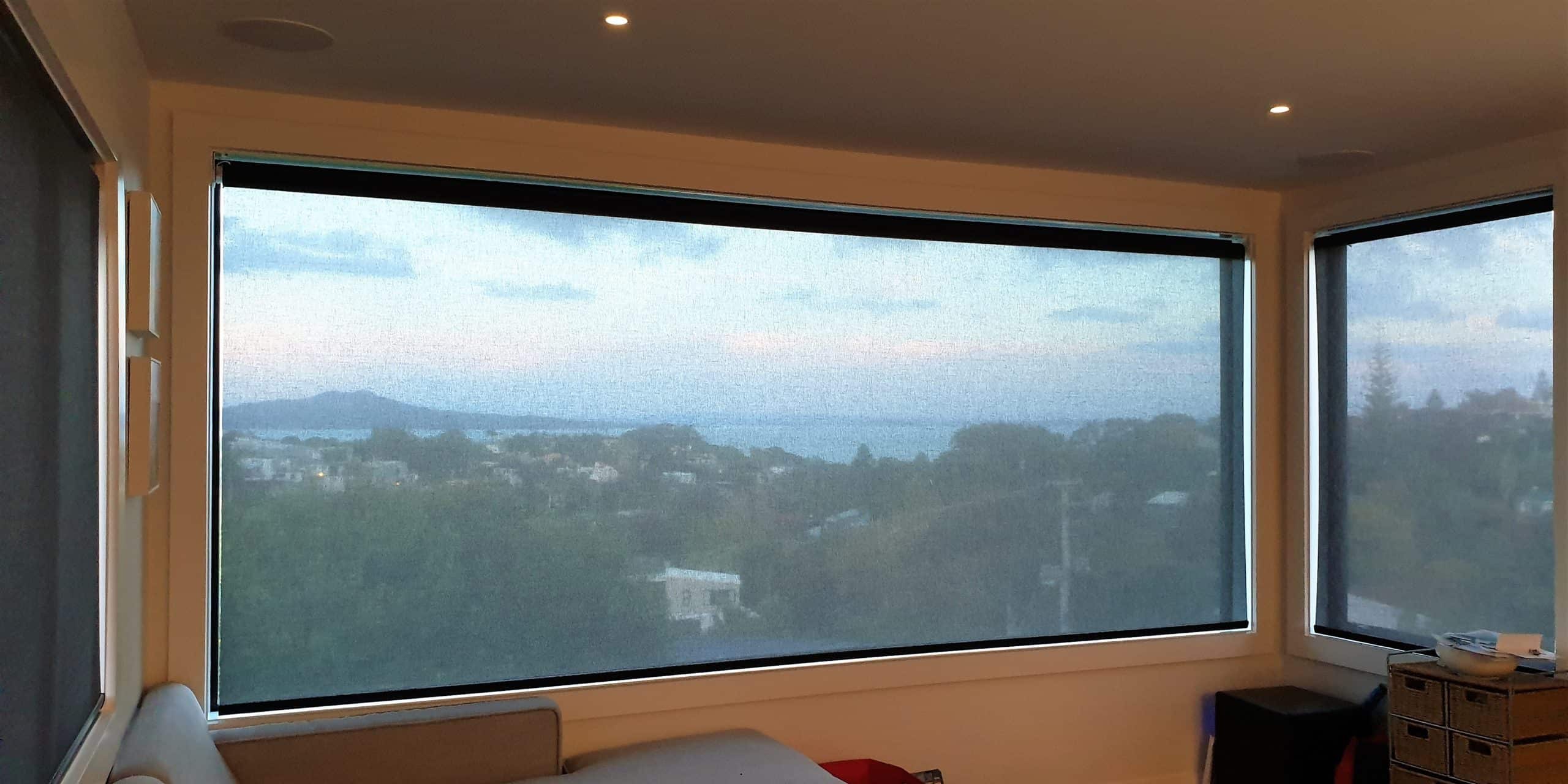 motorised roller blinds