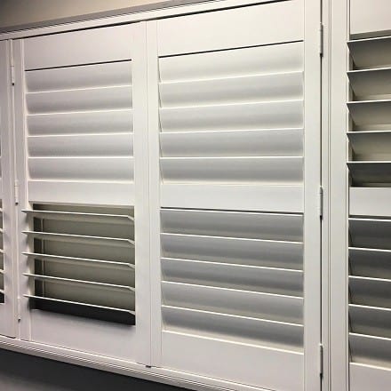 PVC plantation shutters