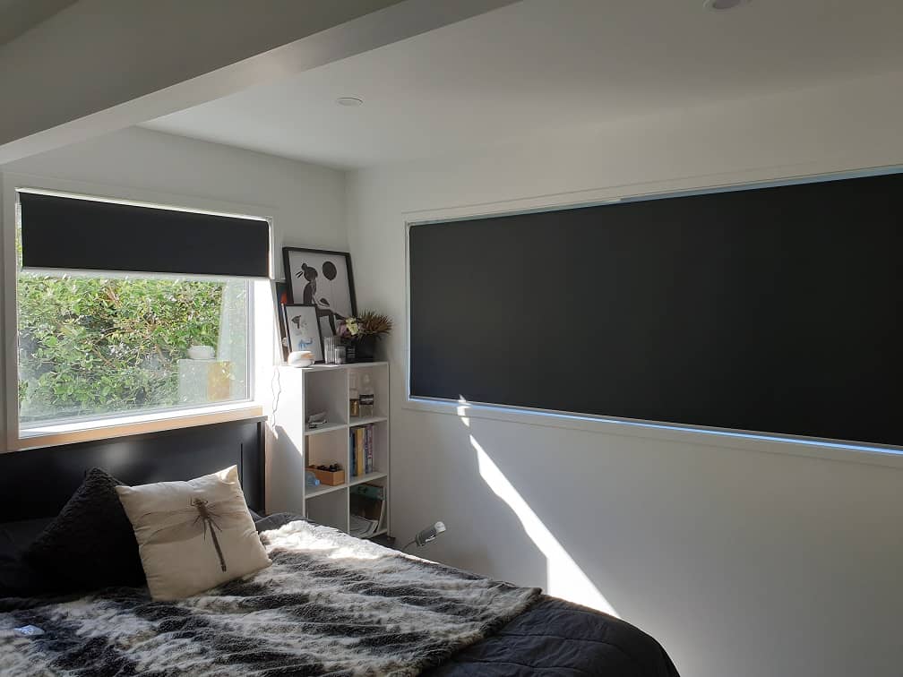 Blackout roller blinds in Glenfield