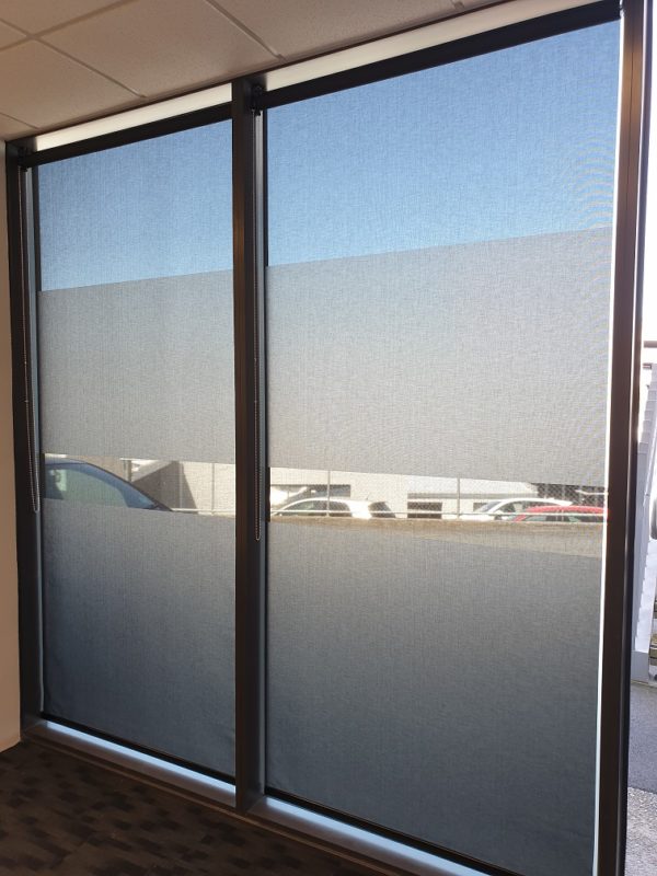 Office Sunscreen Roller Blinds Grafton Seethrough Roller Blinds SG