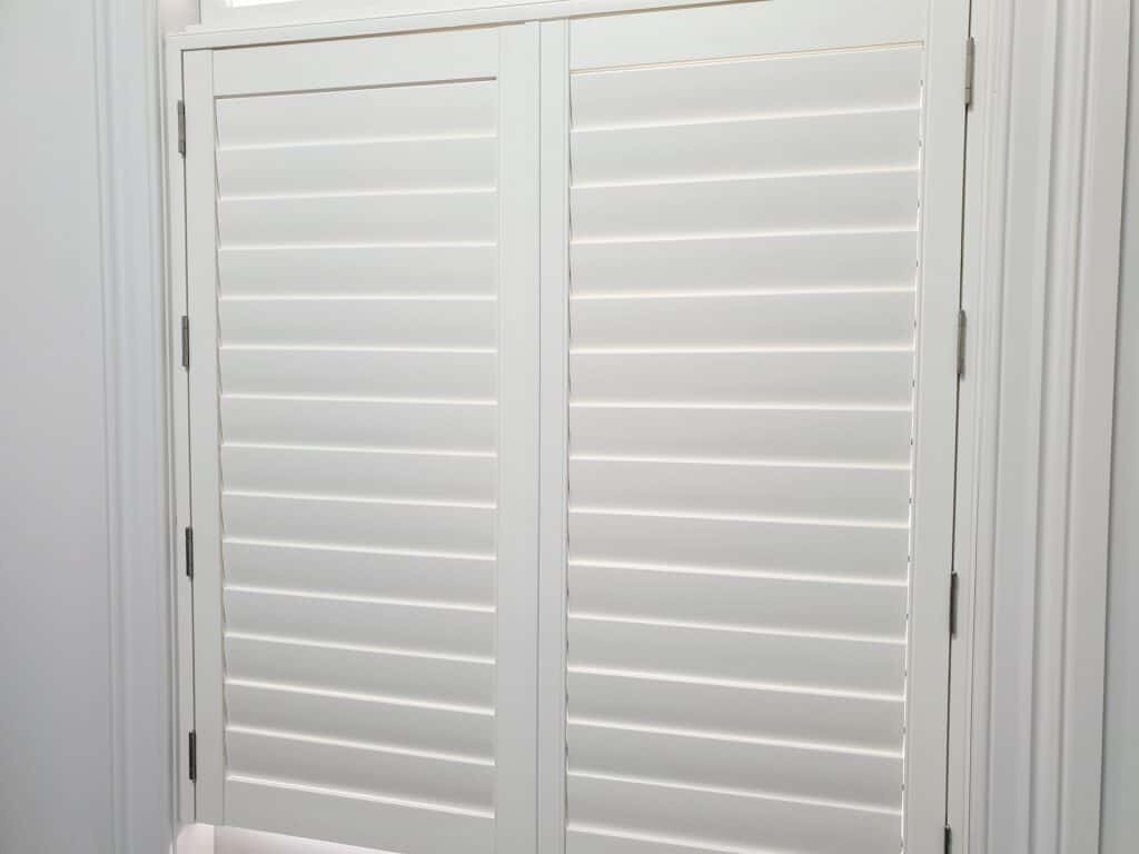 Omaha AL PVC shutters in Devonport