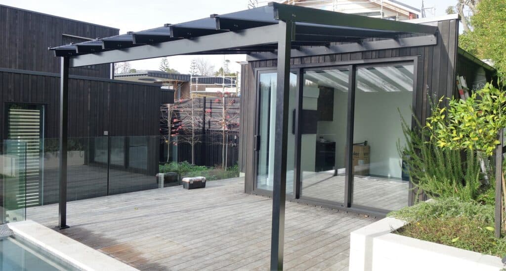 SunGuard ClearVue Pergola in Remuera