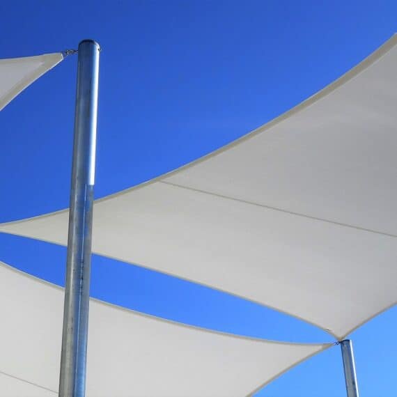 Shade sails in Manurewa High School