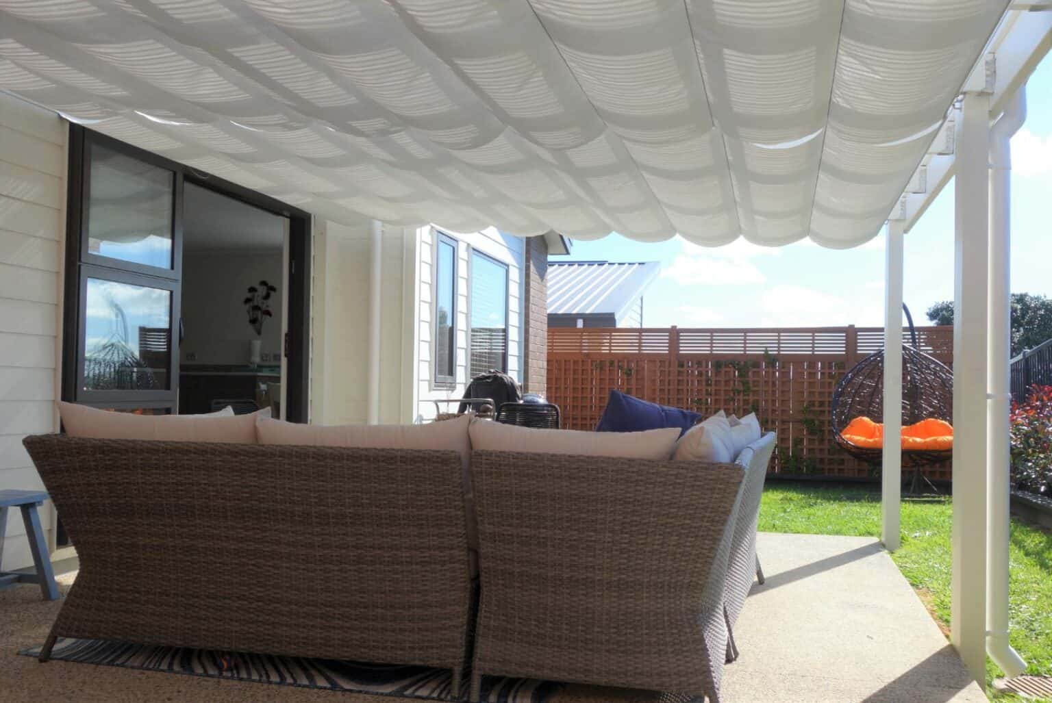 Wave Rope Shade Retractable Wave Shade Whangaparaoa - Wave Shades Auckland