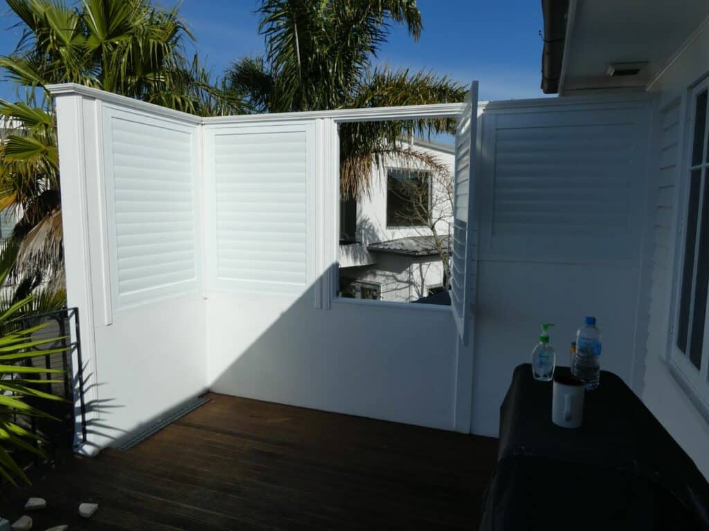 Bermuda 2000 Aluminium Shutters in Devonport