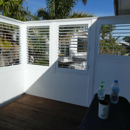 Bermuda 2000 Aluminium Shutters in Devonport