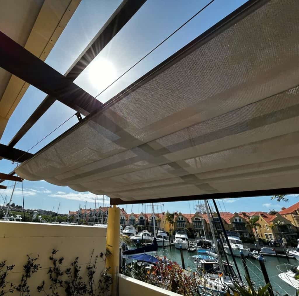 Retractable Wave Shade in Gulf Harbour