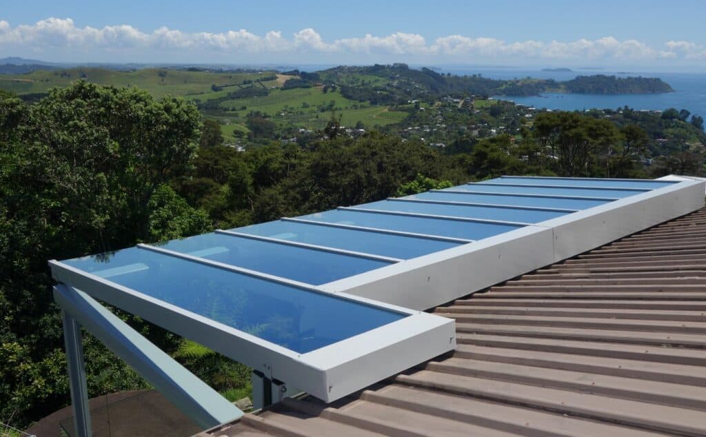 ClearVue Pergola on Waiheke Island