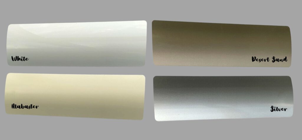 Venetian blinds - aluminium 50mm colours