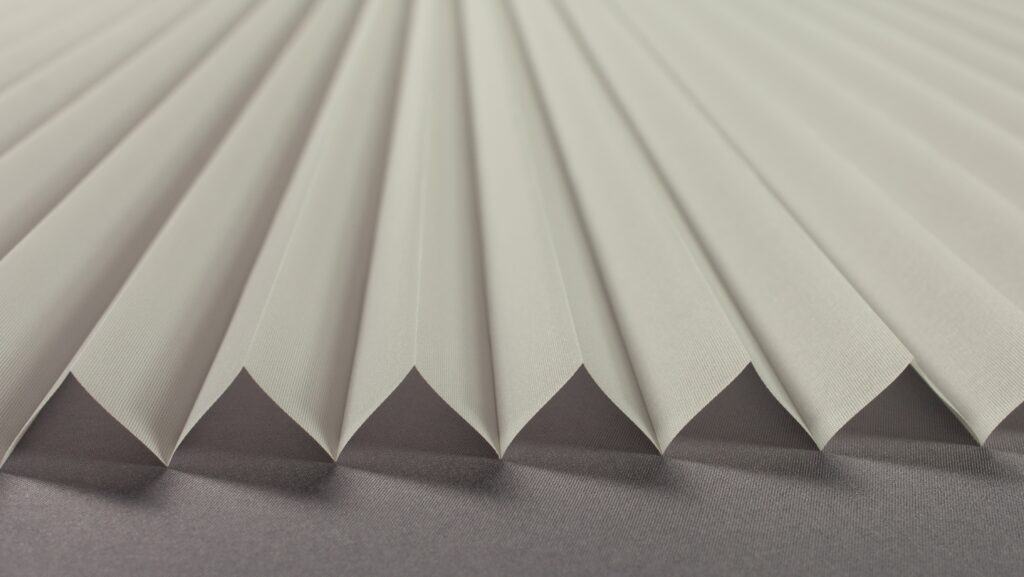 Pleated blinds