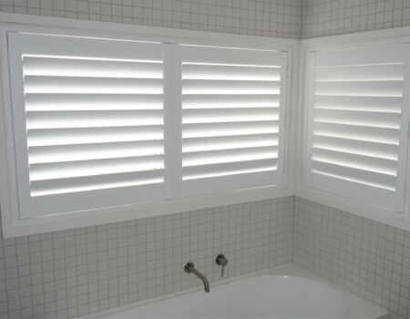 PVC shutters - bathroom