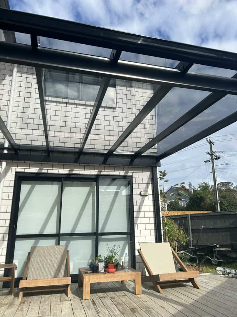 SunGuard ClearVue pergola - Mt Albert