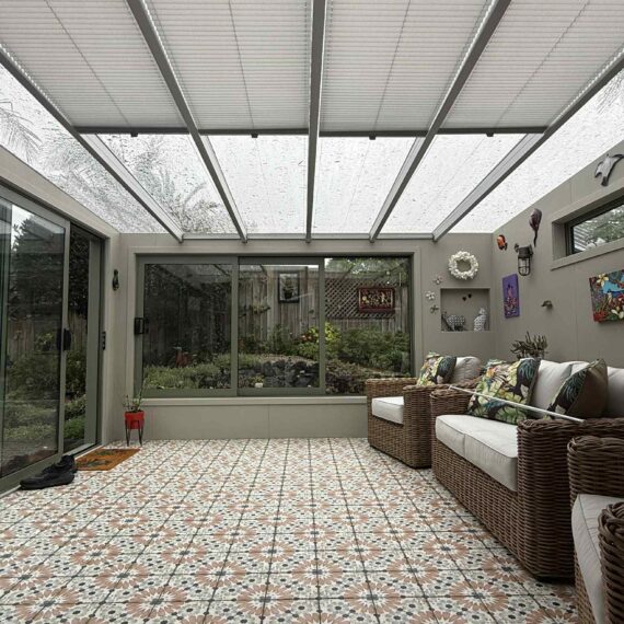 Cosiflor Pleated Blinds in Mangawhai Heads