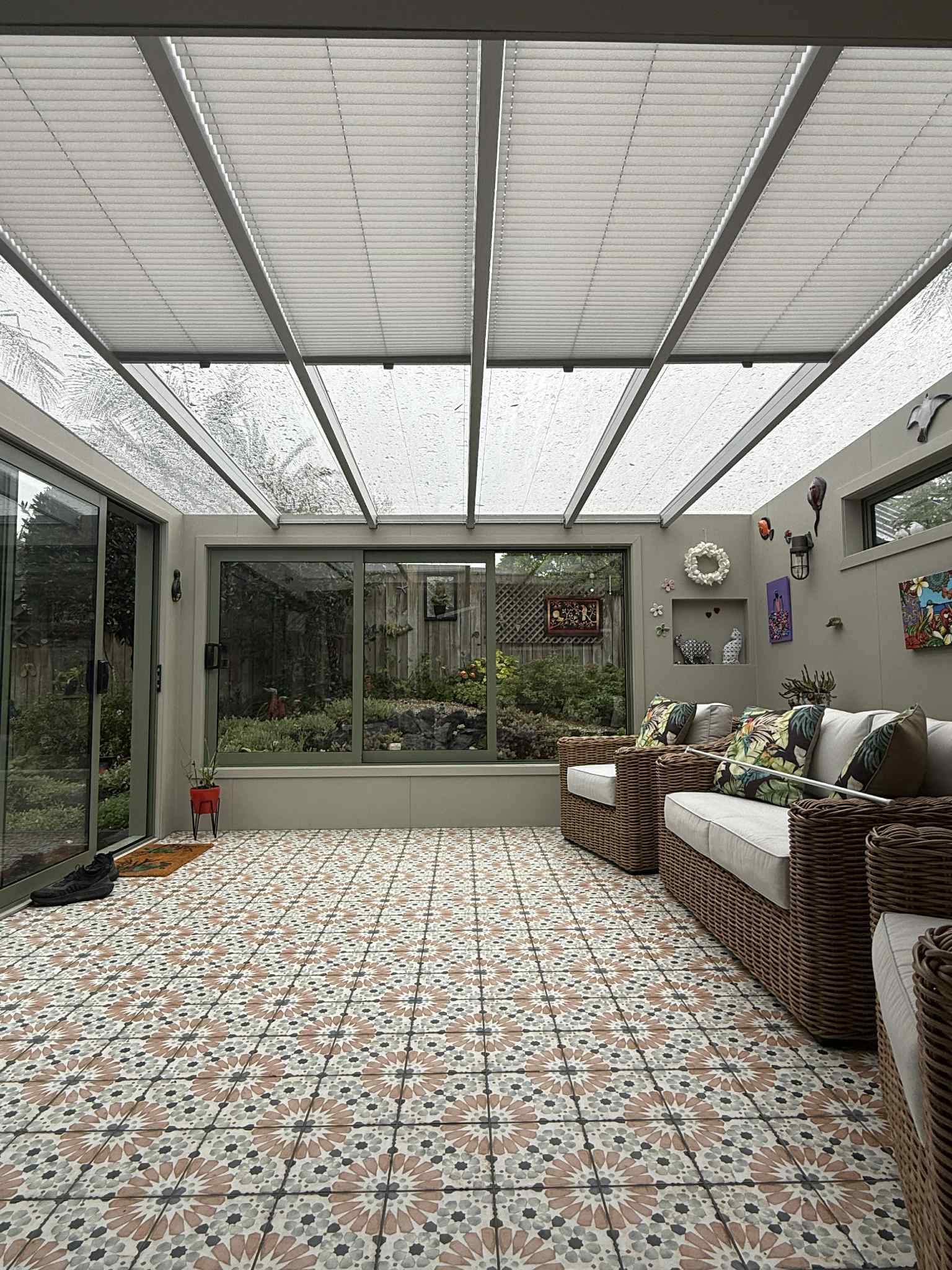 Cosiflor Pleated Blinds in Mangawhai Heads