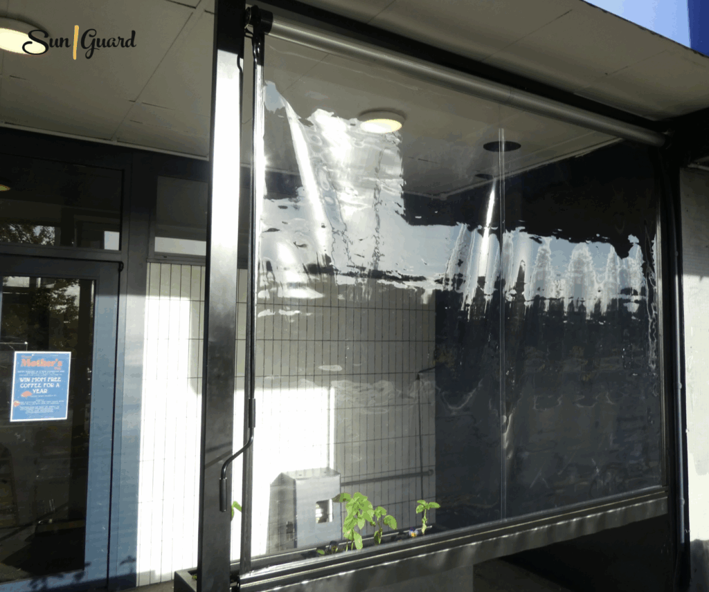 Omni Screens SunGuard - Little French Cafe Mt Albert