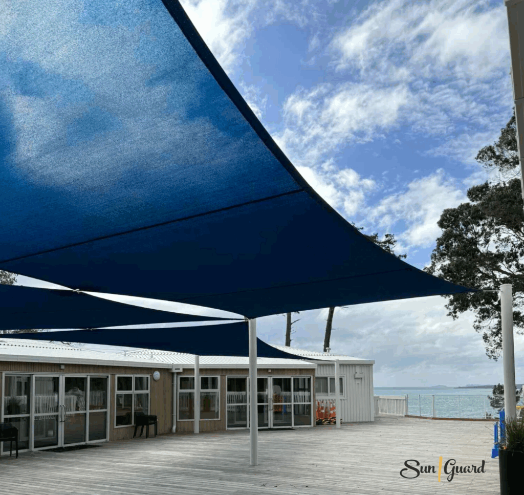 Shade Sails SunGuard Auckland Hauraki Wilson Home