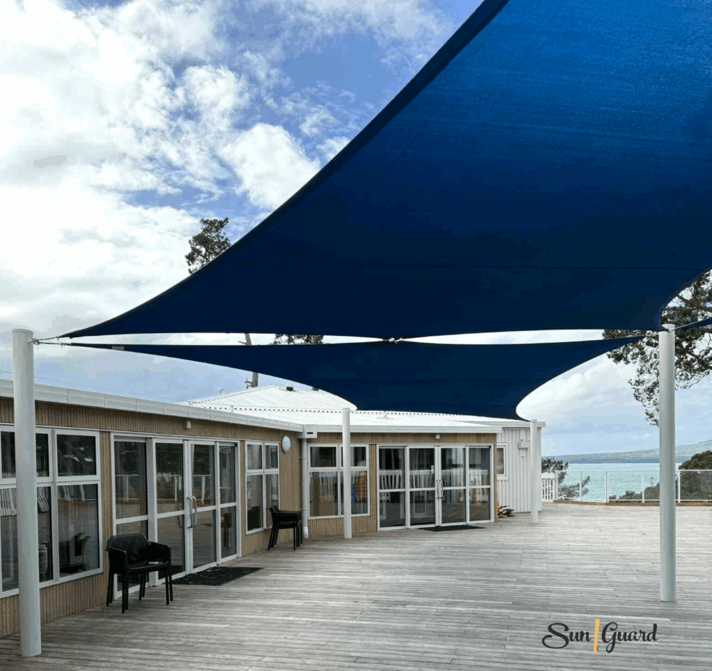 Shade Sails SunGuard Auckland Hauraki Wilson Home