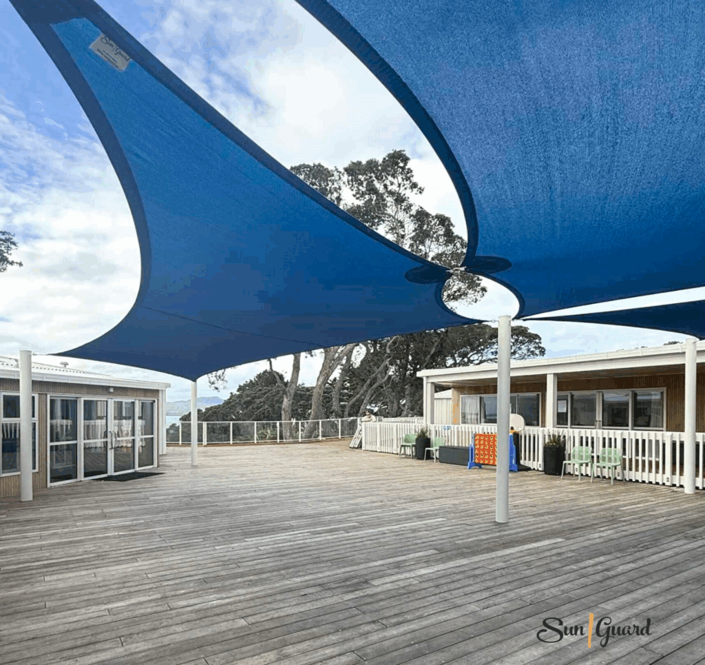 Shade Sails SunGuard Auckland Hauraki Wilson Home