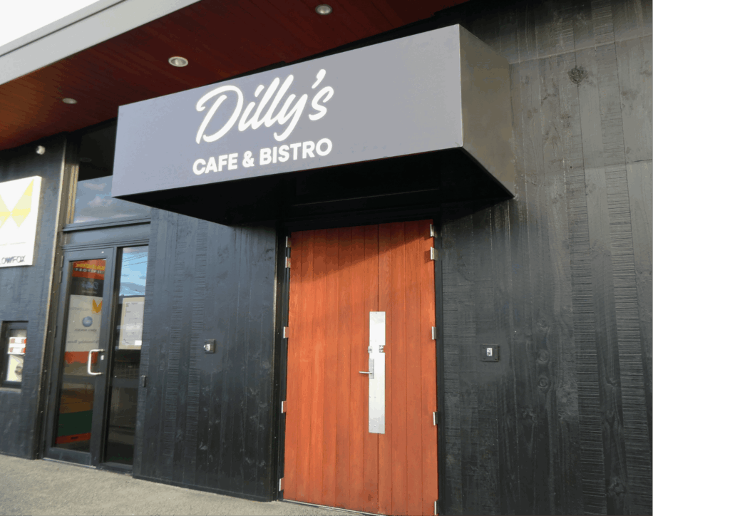 Commercial fixed frame awning