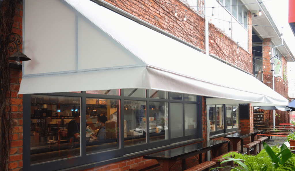 Fixed Frame Awning in Ponsonby