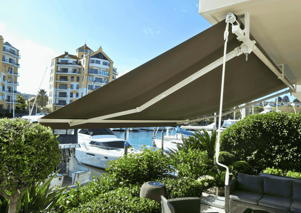Ellipse Retractable Awning Gulf Harbour SunGuard NZ Auckland