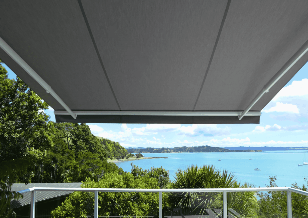 Ellipse folding arm awning SunGuard NZ Auckland