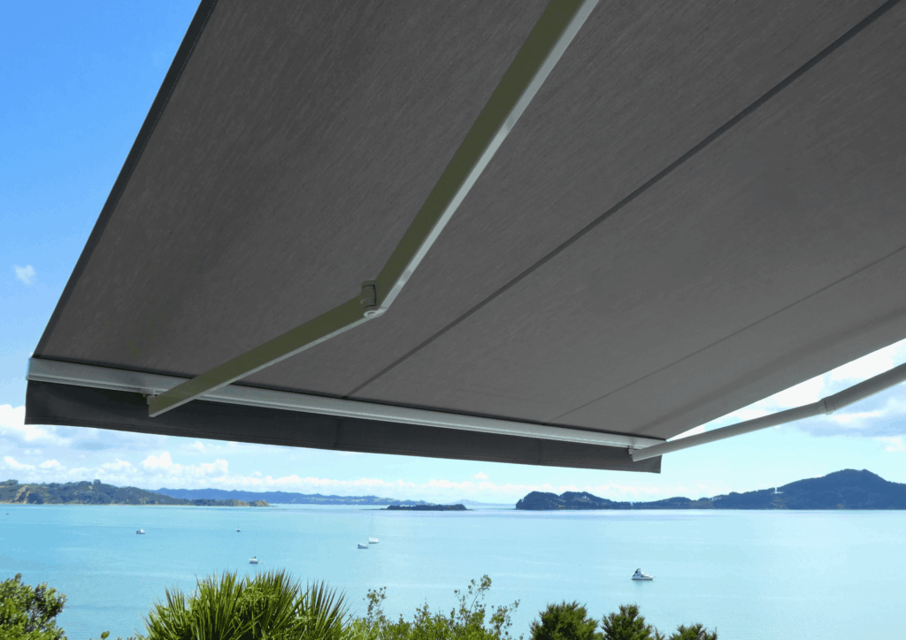 Ellipse folding arm awning SunGuard NZ Auckland