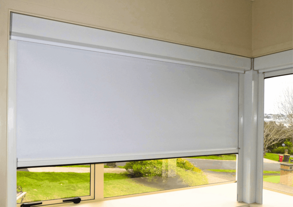 Interior Ziptrak blind - full blockout