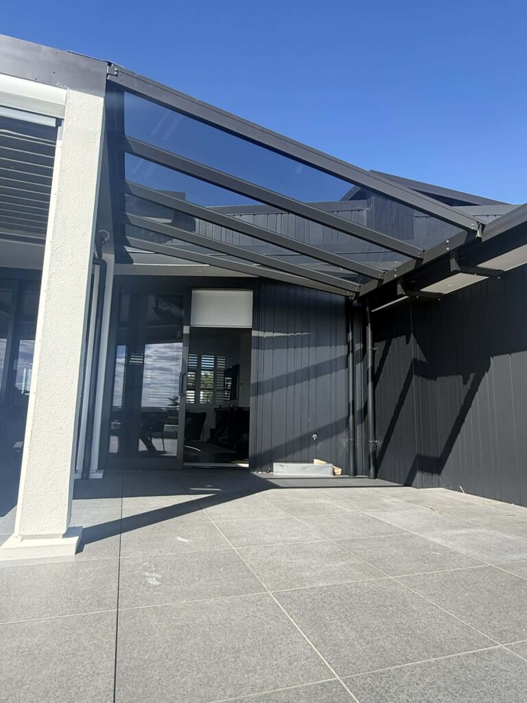 ClearVue Pergola in Takapuna