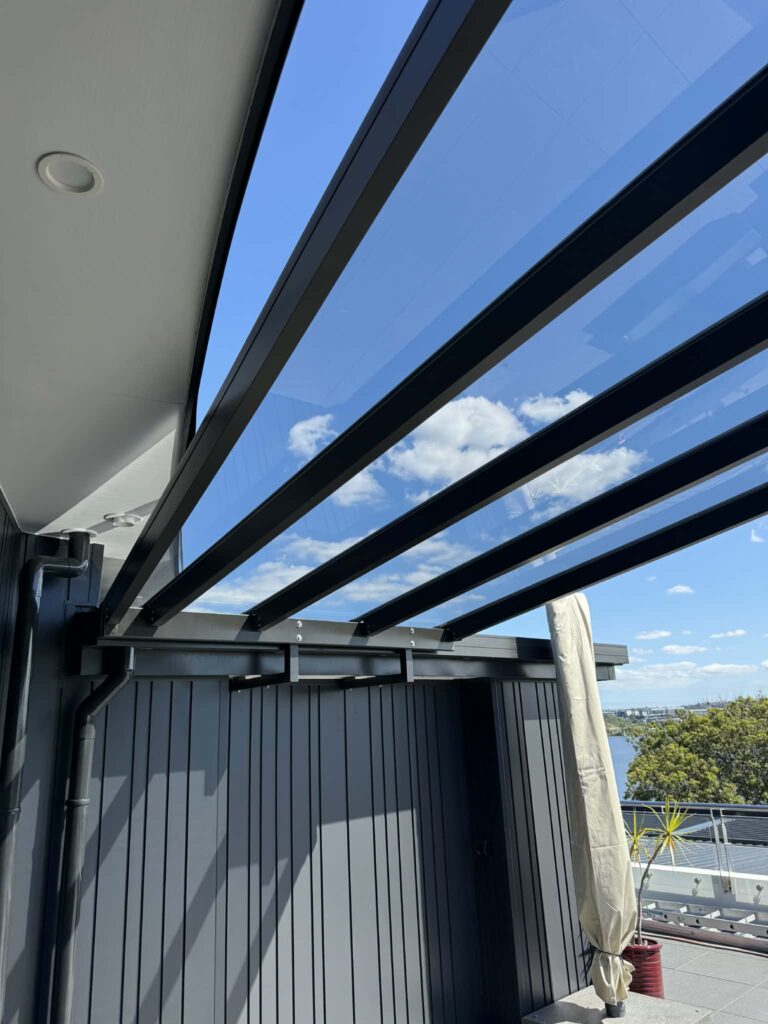 ClearVue Pergola in Takapuna