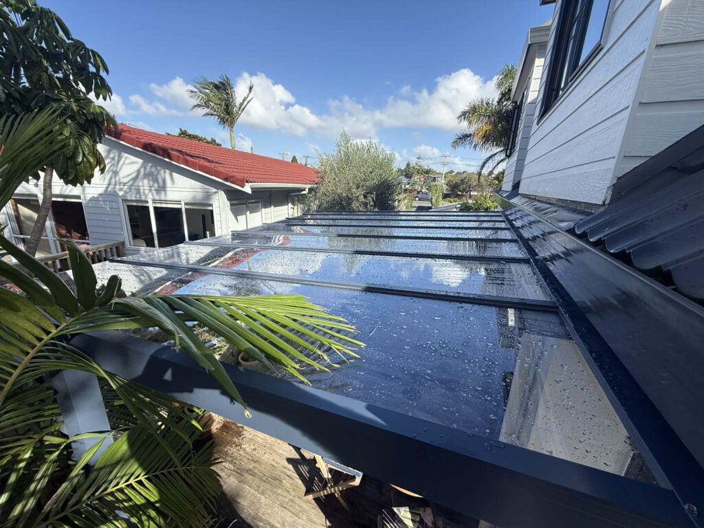 SunGuard UGS Clear Pergola in Ellerslie