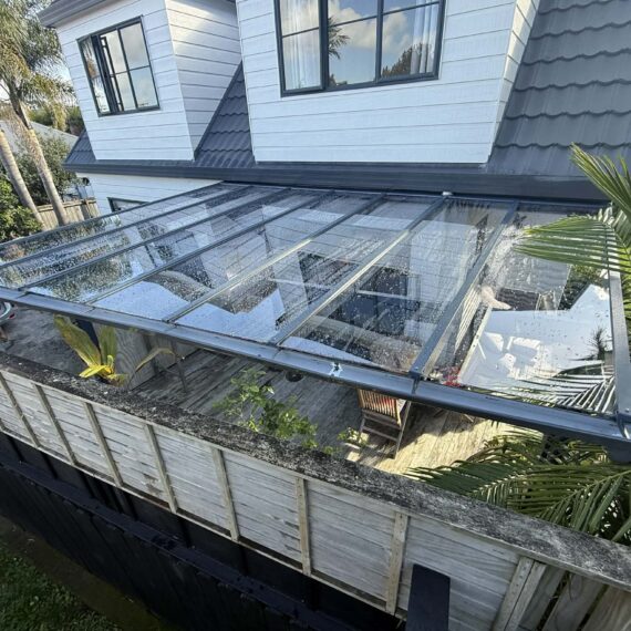 SunGuard UGS Clear Pergola in Ellerslie