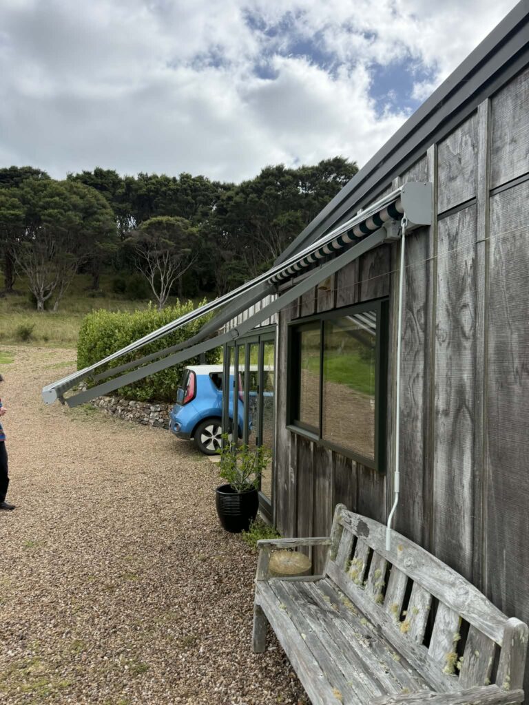 Ellipse Monobloc Awning on Waiheke