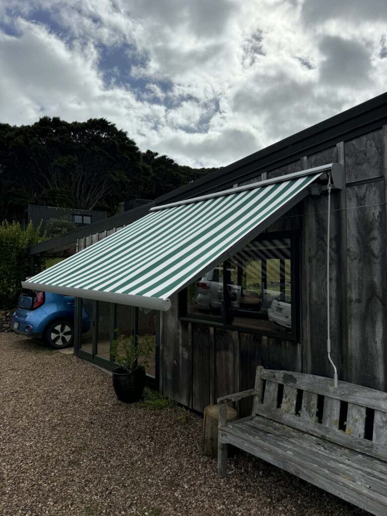 Ellipse Monobloc Awning on Waiheke