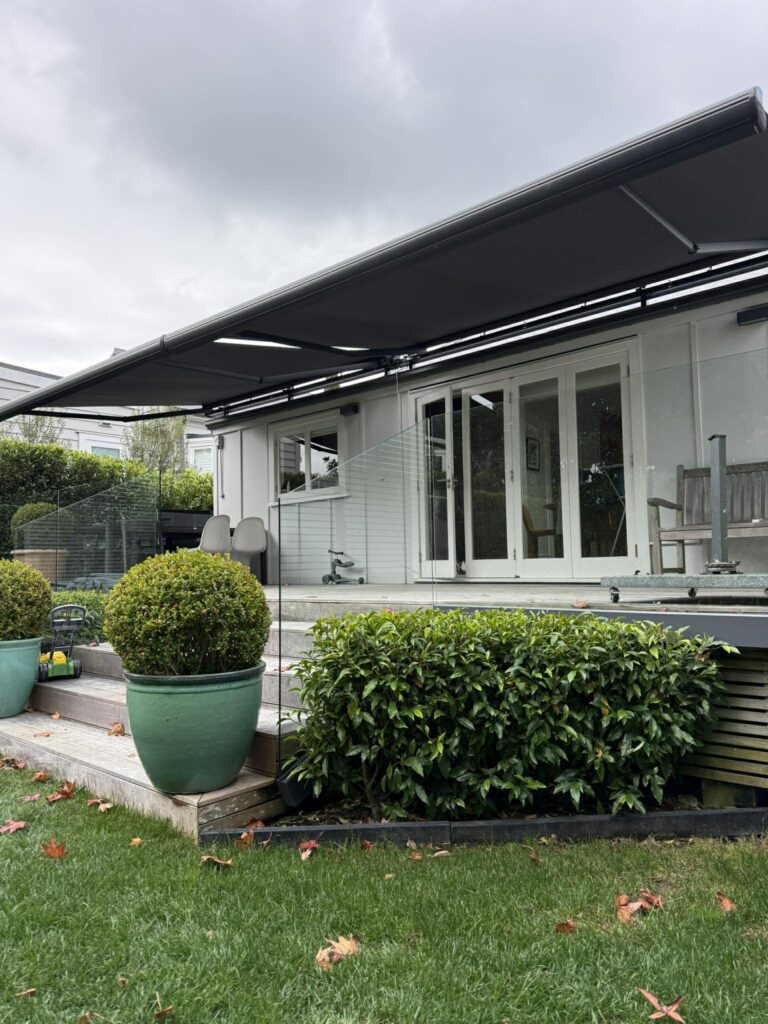 Fetuna Cassette Awning with Somfy motorisation