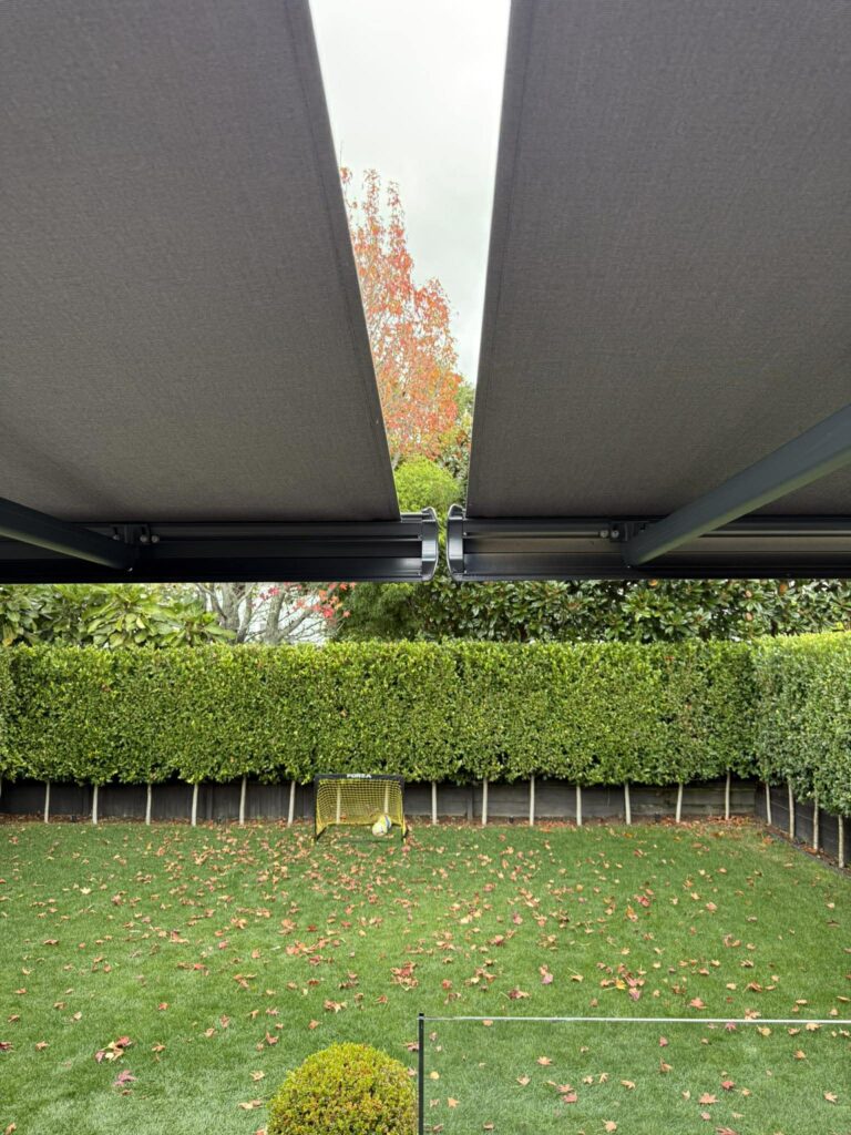 Fetuna Cassette Awning with Somfy motorisation