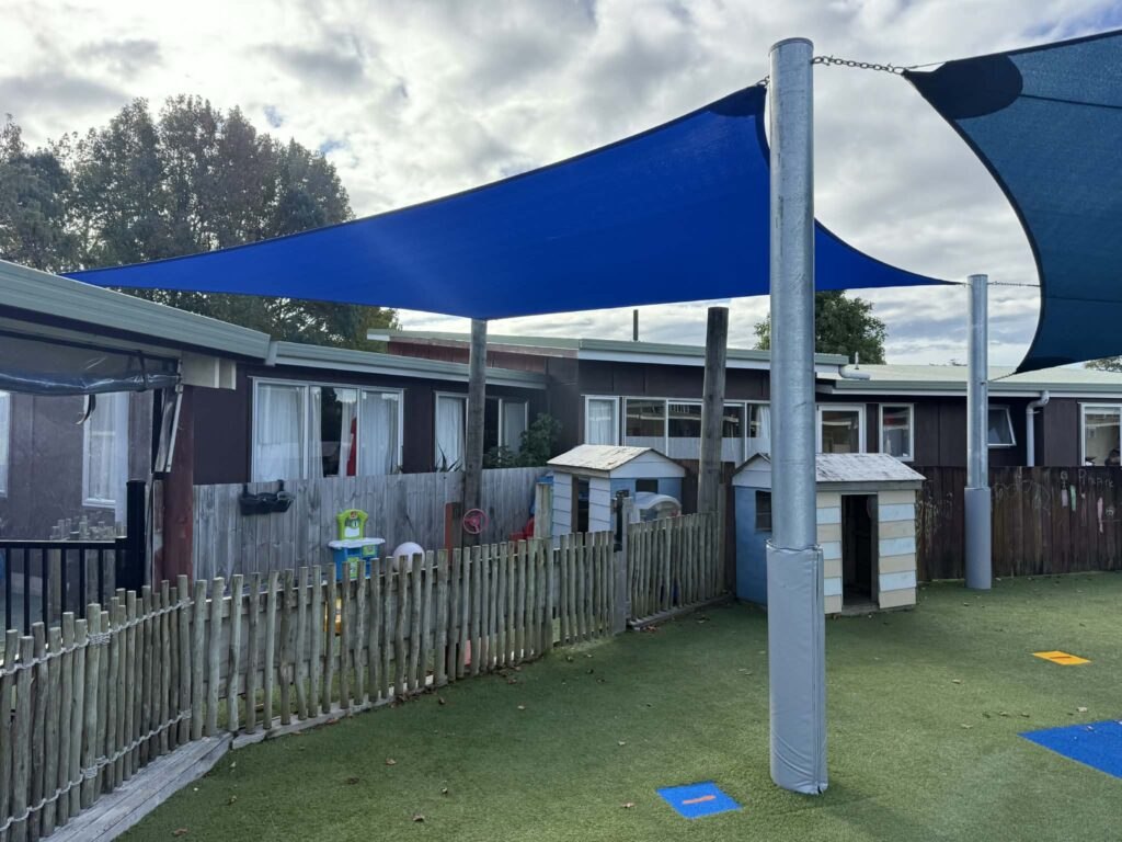 Commercial Project – Custom Shade Sail for Te Kohanga Reo o Hoani Waititi Marae