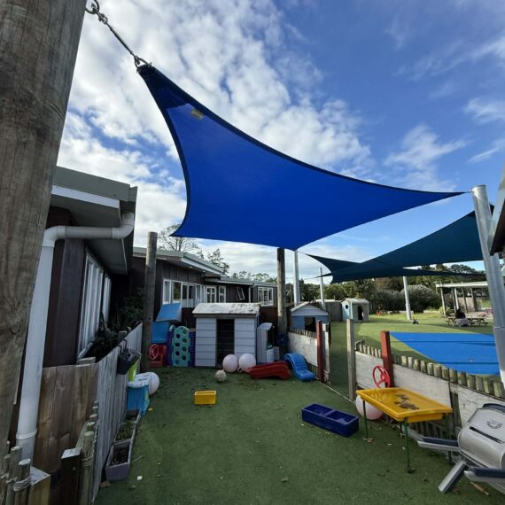 Commercial Project – Custom Shade Sail for Te Kohanga Reo o Hoani Waititi Marae