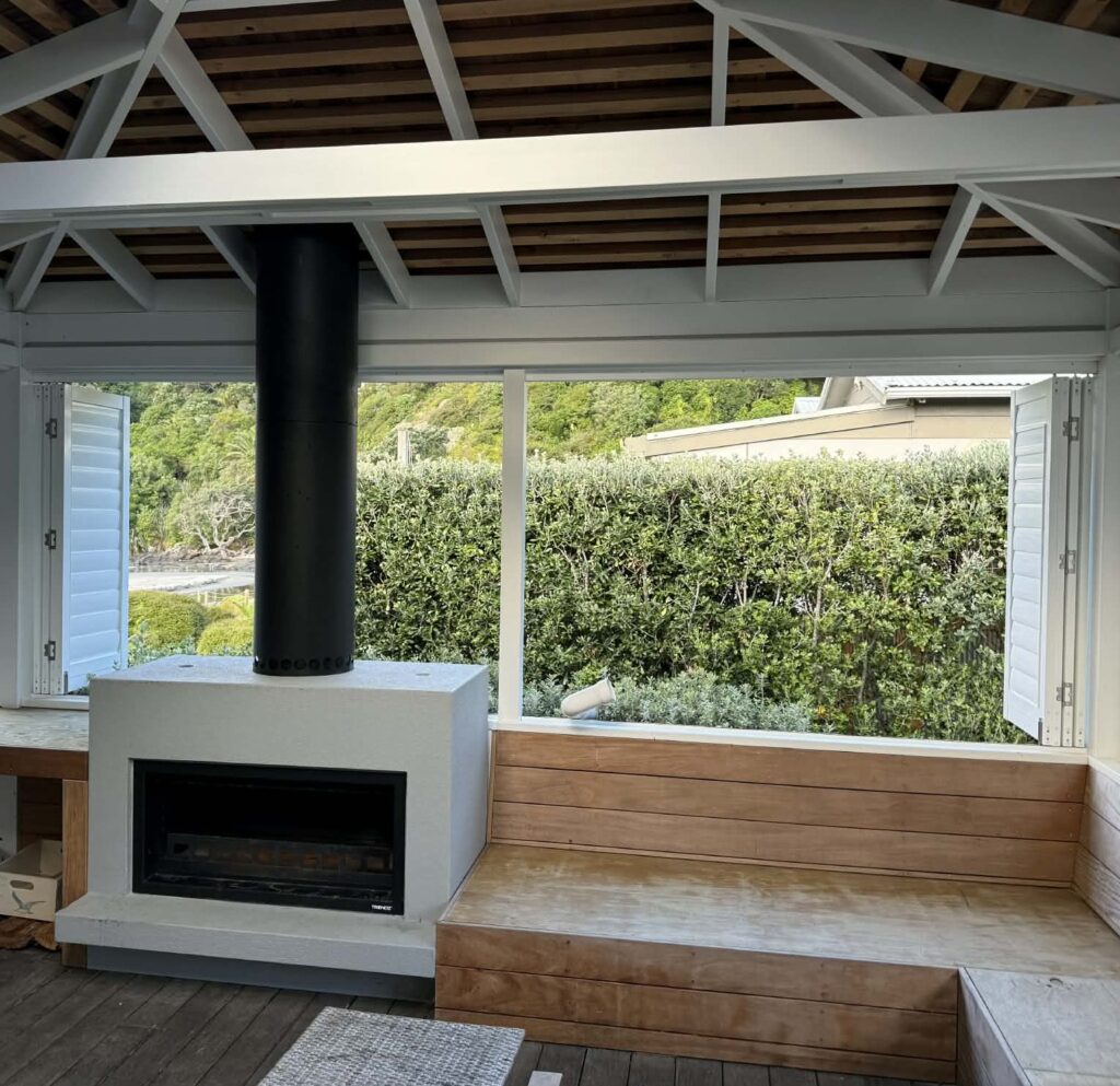 Muriwai Aluminium Shutters on Waiheke