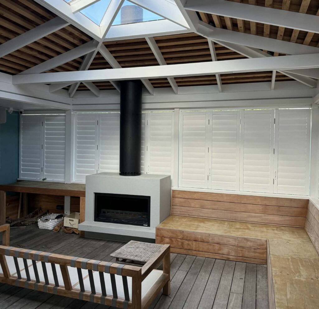 Muriwai Aluminium Shutters on Waiheke