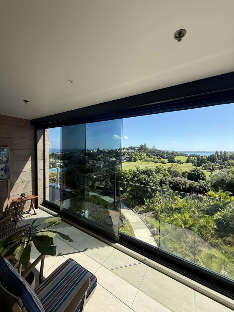 Motorised Ziptrak Screen in St Heliers