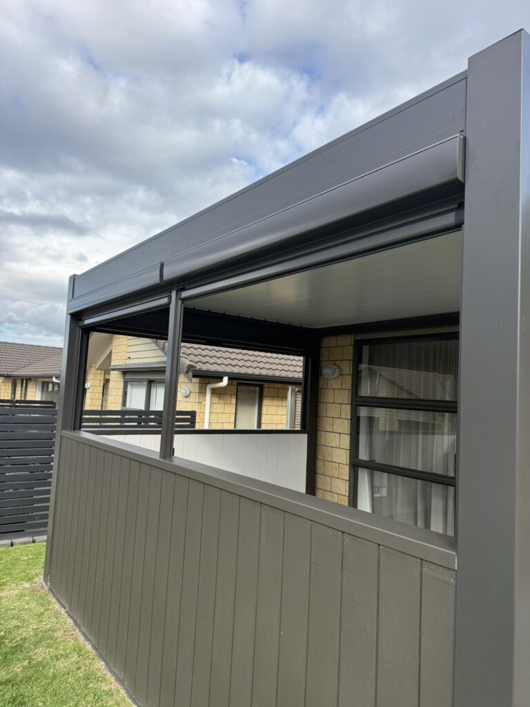 Mesh Ziptrak Blinds in Pukekohe