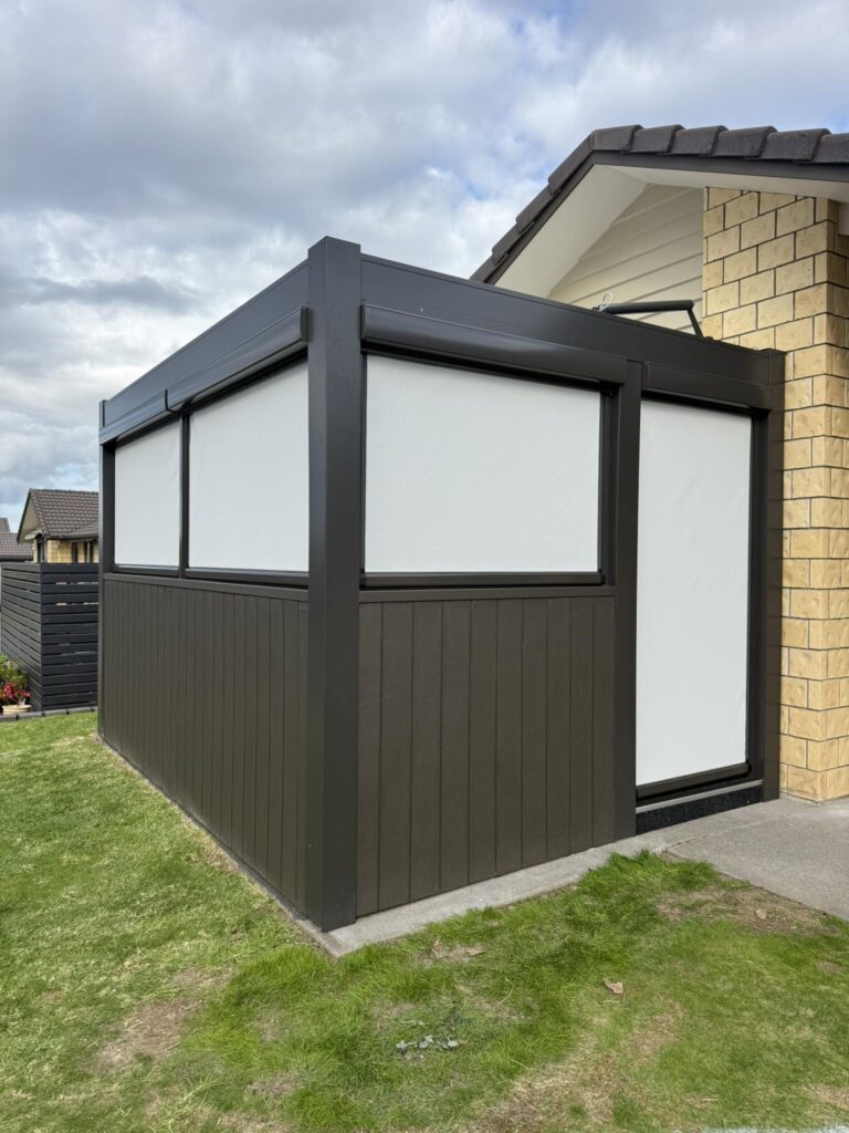 Mesh Ziptrak Blinds in Pukekohe
