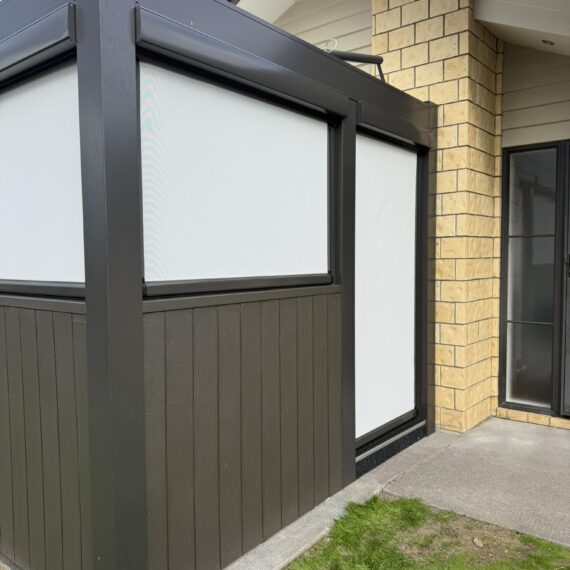 Mesh Ziptrak Blinds in Pukekohe