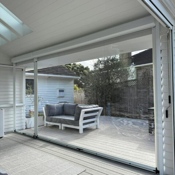 Clear PVC Ziptrak in Forrest Hill