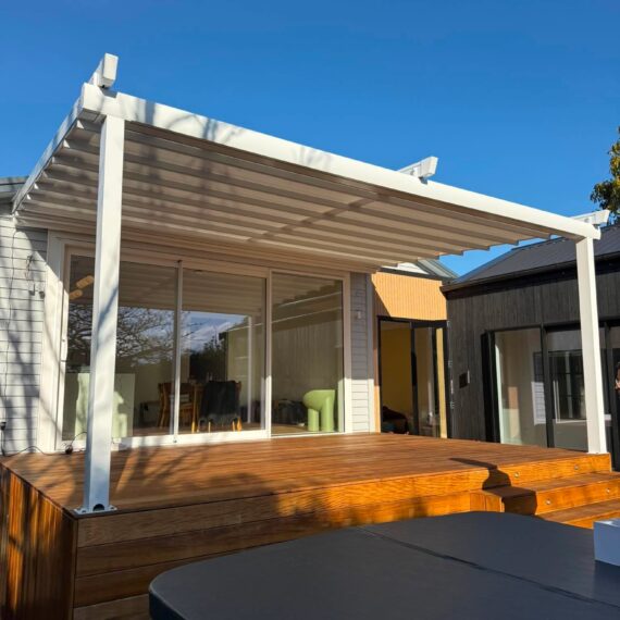 Omega Pergola Retractable Roof Mt Albert