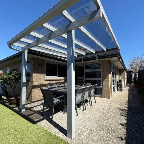 ClearVue Pergola in Onehunga